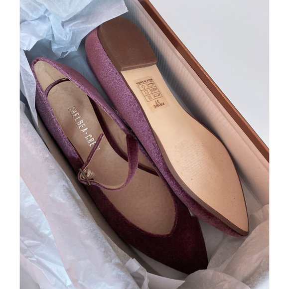 Modcloth Velvet Ballet Flats - Picture 6 of 7